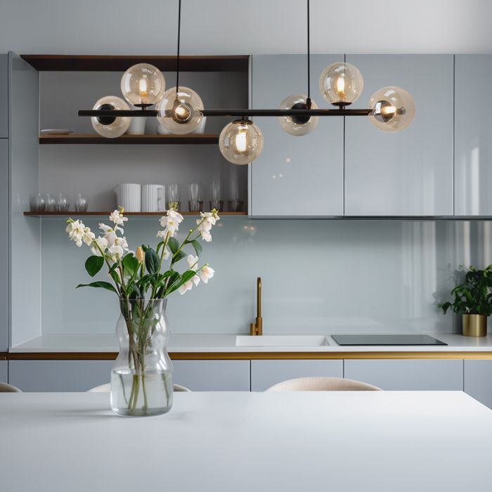 Suspension ambre design, Remo