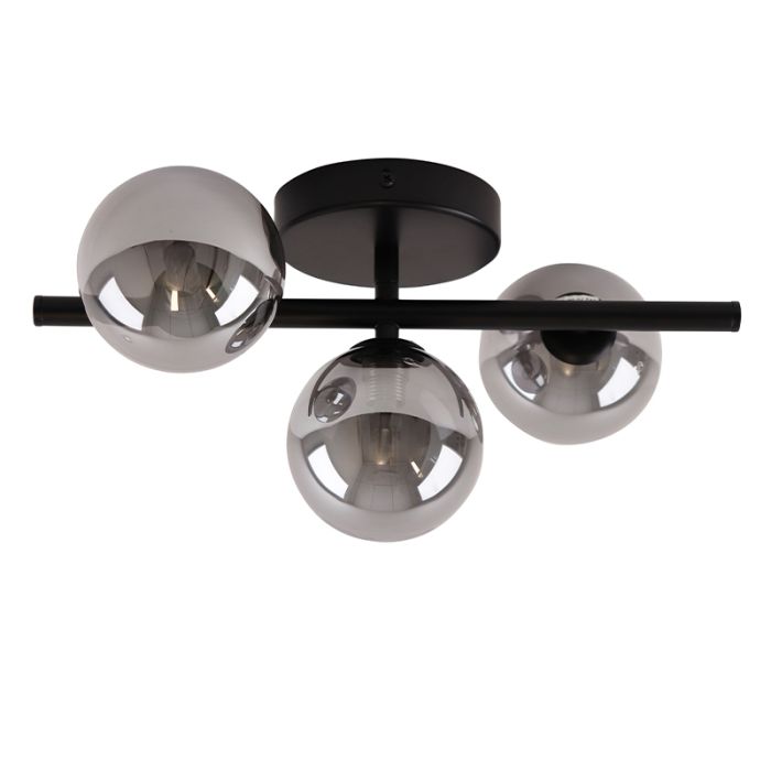 Plafonnier gris design, Remo