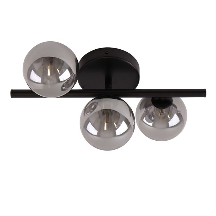 Plafonnier gris design, Remo