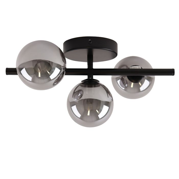 Plafonnier gris design, Remo
