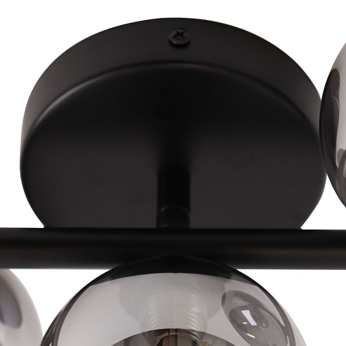 Plafonnier gris design, Remo