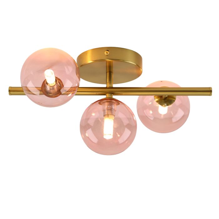 Plafonnier rose design, Remo