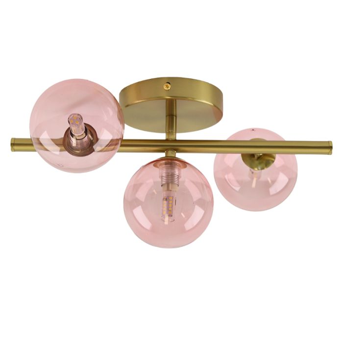 Plafonnier rose design, Remo