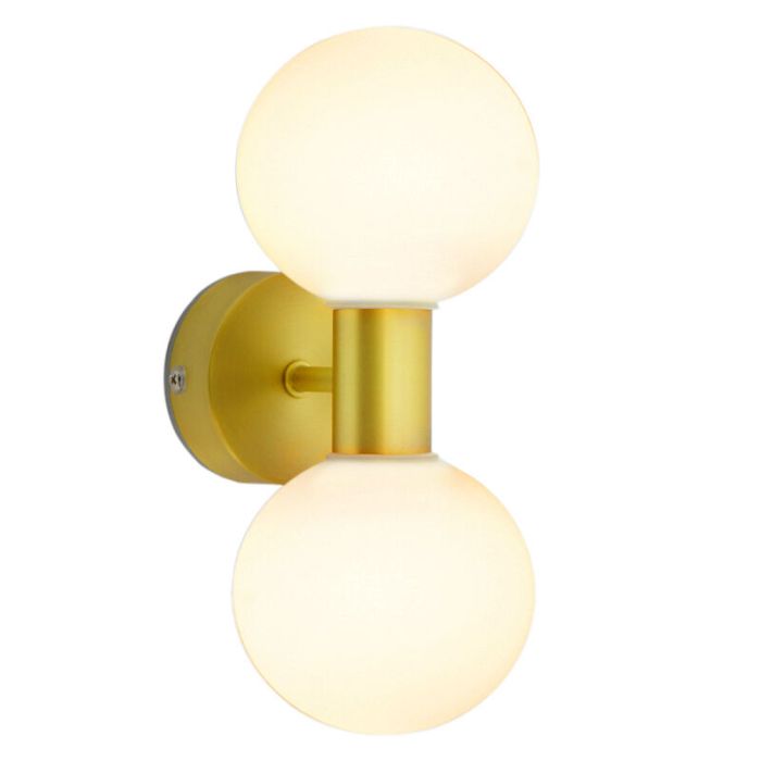 Applique salle de bain dorée moderne, Amer, IP44