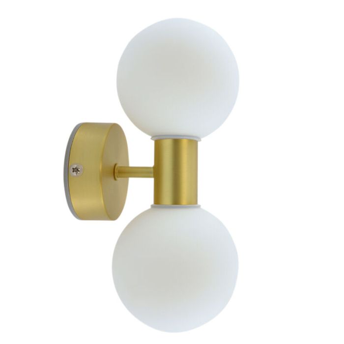 Applique salle de bain dorée moderne, Amer, IP44