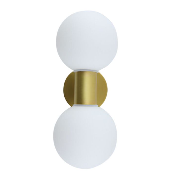 Applique salle de bain dorée moderne, Amer, IP44