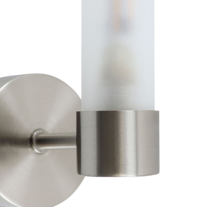 Applique salle de bain nickel moderne, Callum, IP44