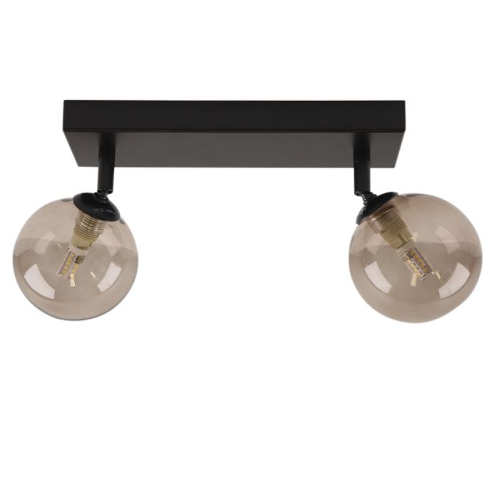 Plafonnier salle de bain ambre moderne, Amer, IP44