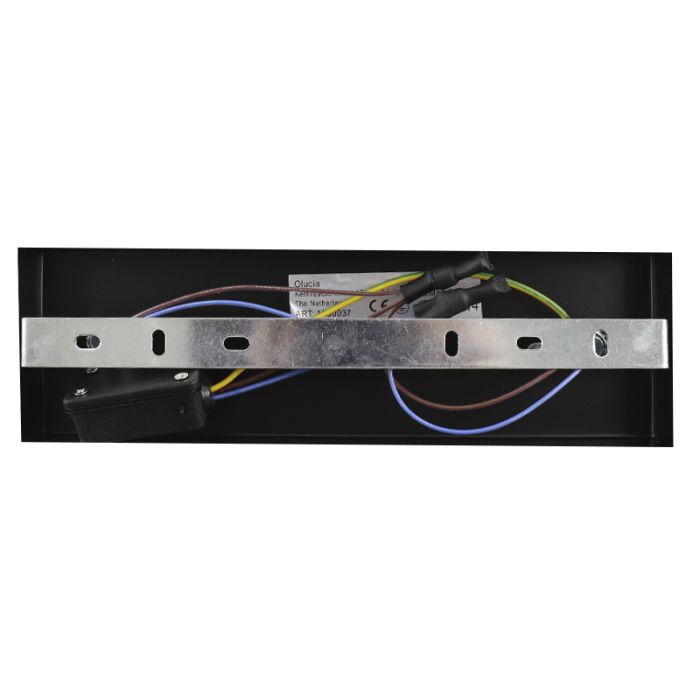 Plafonnier salle de bain ambre moderne, Amer, IP44