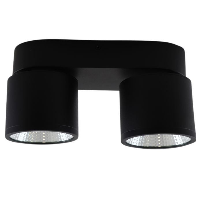 Spot plafond noir moderne, Thomas
