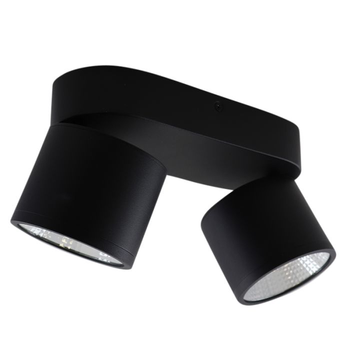 Spot plafond noir moderne, Thomas