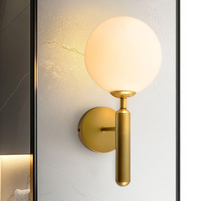 Applique salle de bain laiton moderne, Tiemen, IP44