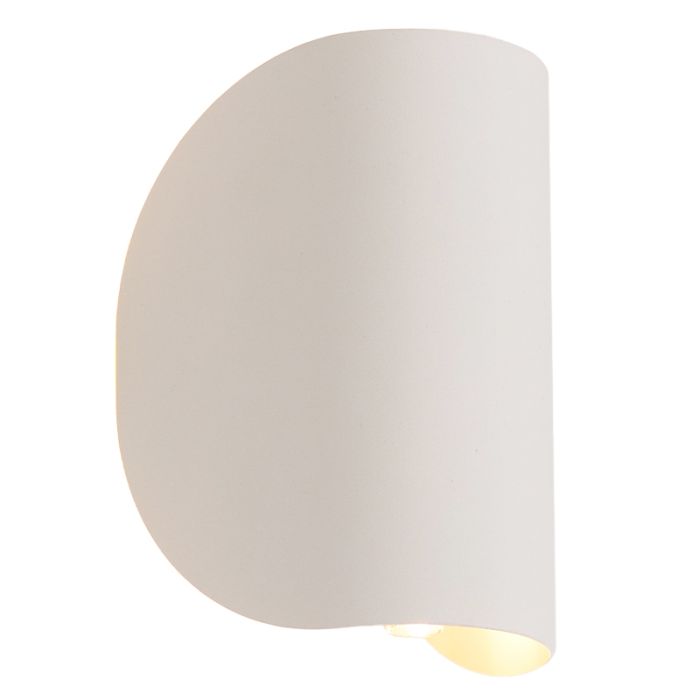 Applique murale blanche moderne, Salomon