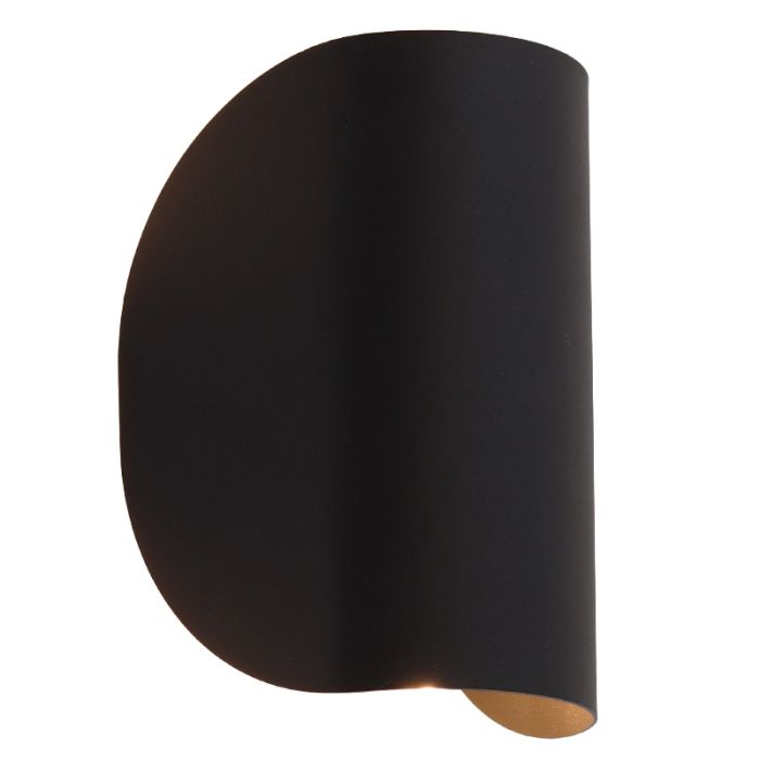 Applique murale noire moderne, Salomon