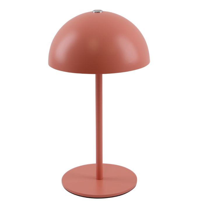 Lampe de table terracotta rétro, Douwe, 4W, dim to warm LED, avec variateur tactile