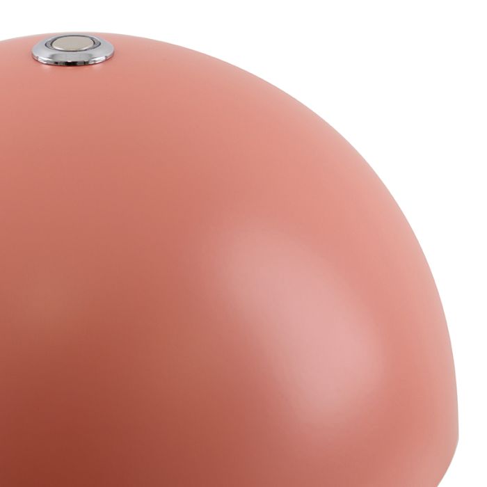 Lampe de table terracotta rétro, Douwe, 4W, dim to warm LED, avec variateur tactile