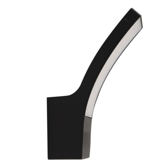 Luminaire extérieur noir moderne, Manel, 12W, 3000K LED, IP44