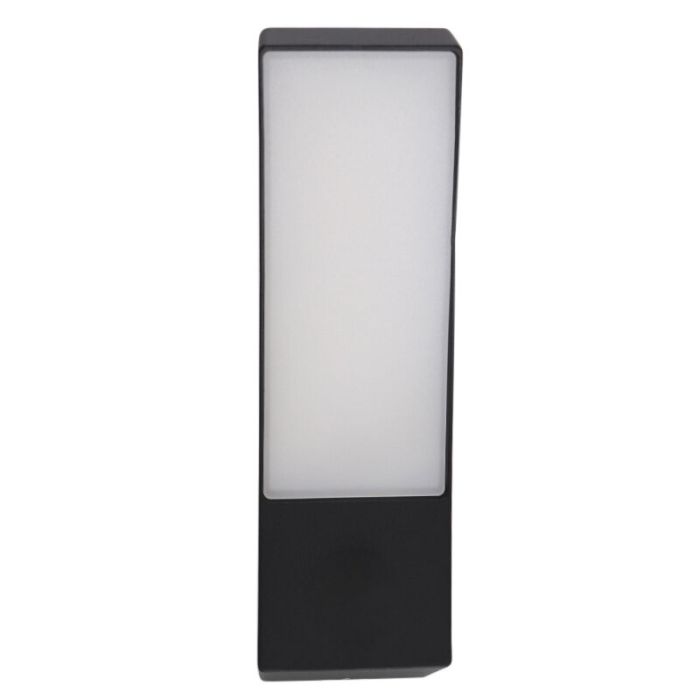 Luminaire extérieur noir moderne, Manel, 12W, 3000K LED, IP44