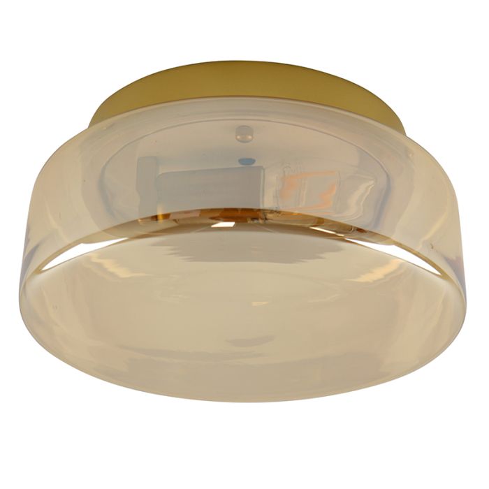 Lampe plafond ambre design, Byron