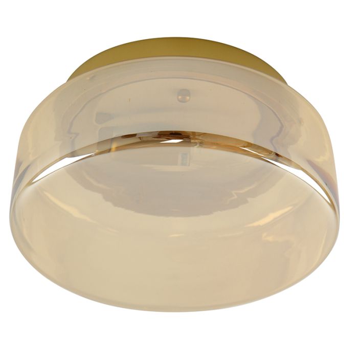 Lampe plafond ambre design, Byron