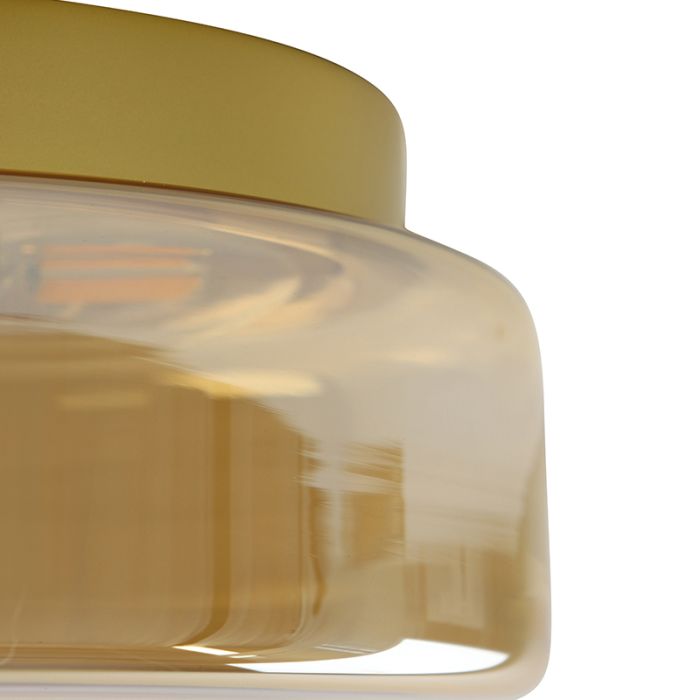Lampe plafond ambre design, Byron