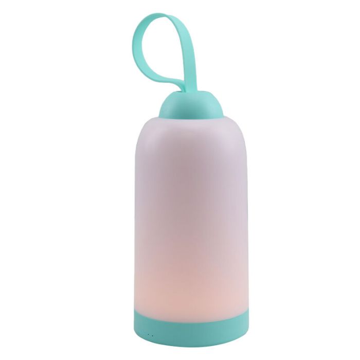 Veilleuse pour enfants bleue en plastique, Esper, 3W, 3000K LED, gradable en 3 étapes