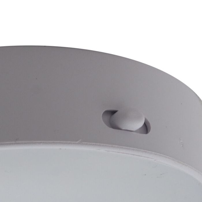 Veilleuse blanche en plastique, Ilene, 1,5W, 3000K LED