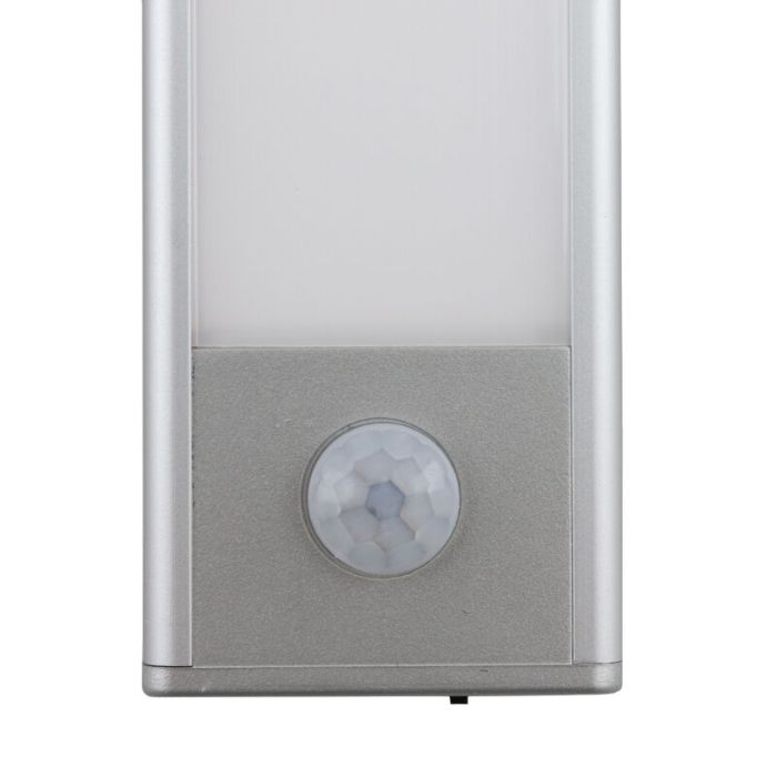 Lampe de placard en plastique argentée, Ilana, 1W, 3000K LED