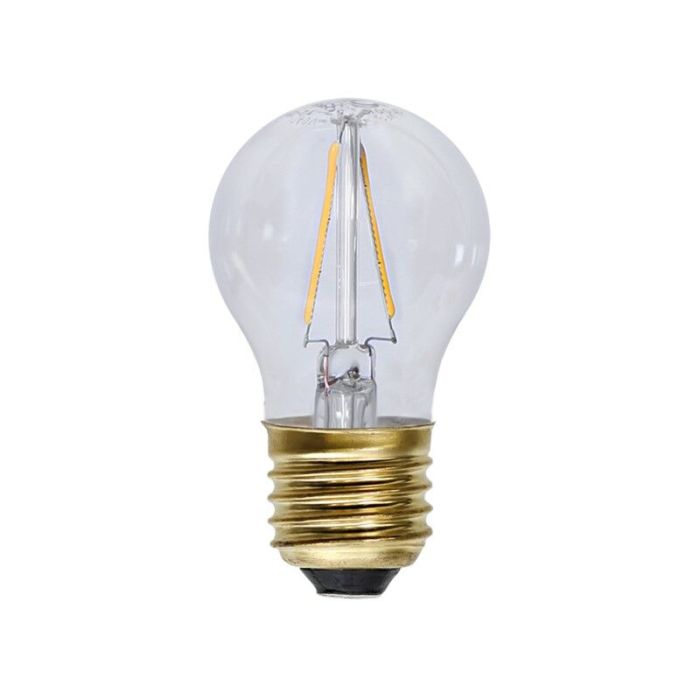 E27 Lampe à incandescence Sjors, 1,5w 2200K (Extra joli blanc) IP44