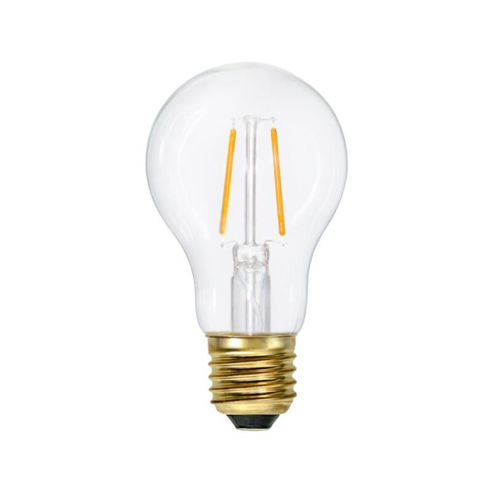 E27 Lampe à incandescence Sebas, 1,6w 2200K (Extra joli blanc) Ip44