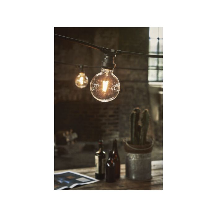 E27 Lampe à incandescence Aurelia, 0,6w 2200K (Extra joli blanc) IP44