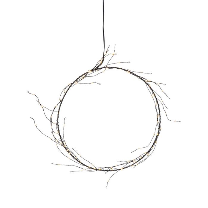 Lumières de Noël à suspendre 24cm, 95 Leds, avec prise