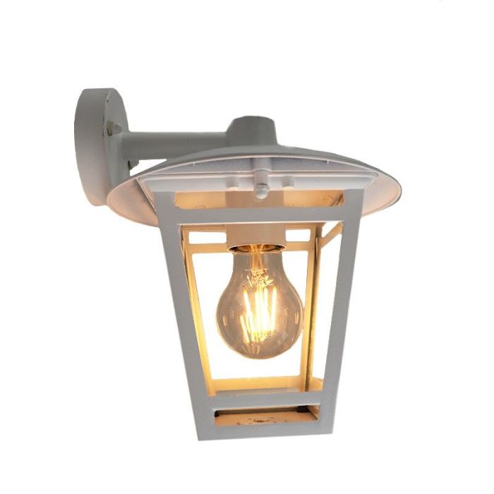 Luminaire extérieur blanc moderne, Jedidjah, IP44