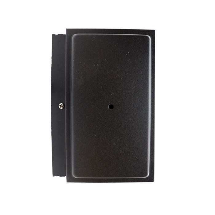 Luminaire extérieur noir industriel, Jaeva, IP44