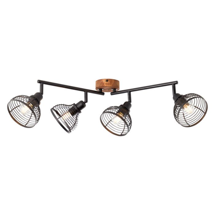 Spot plafond en bois marron, Willard