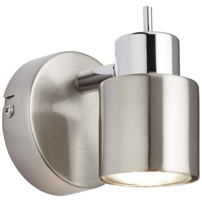 Applique murale nickel moderne, Fenne