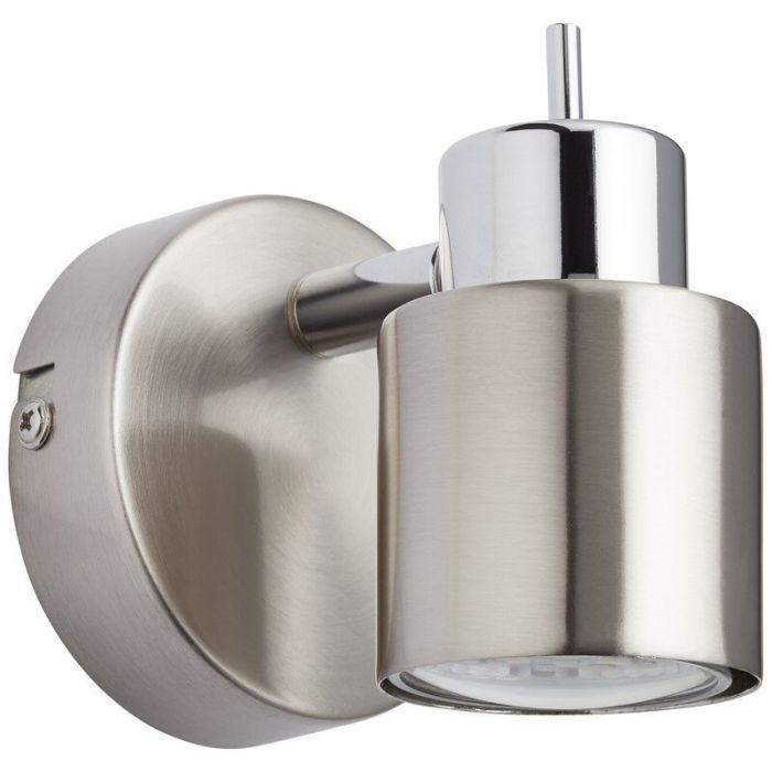 Applique murale nickel moderne, Fenne