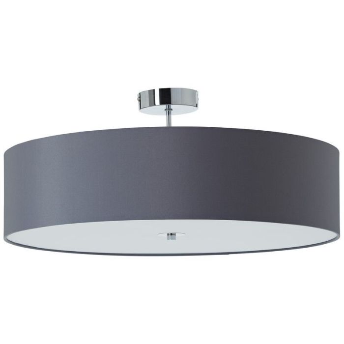 Plafonnier anthracite moderne, Tjit