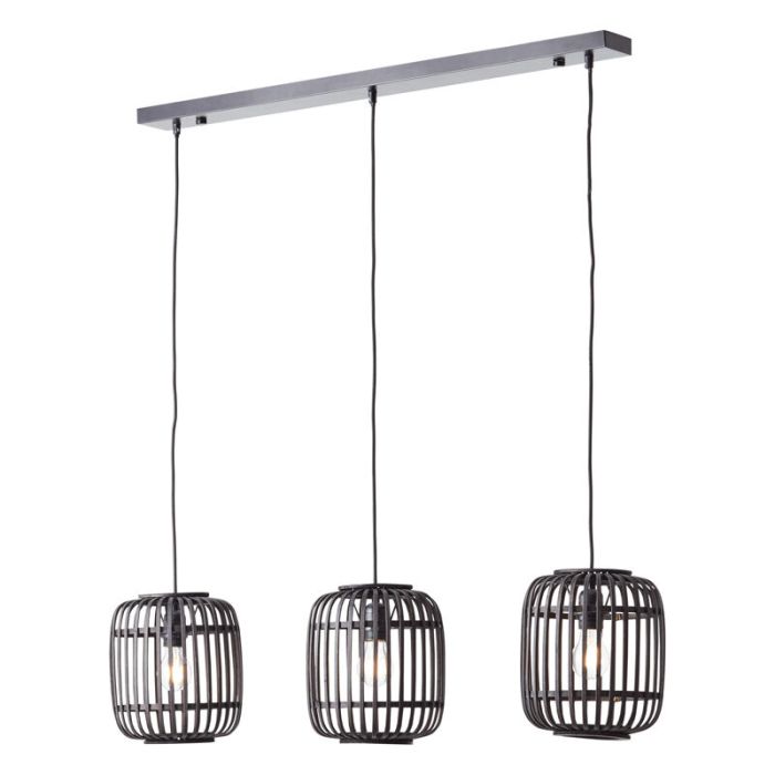 Suspension en bois noire, Brain
