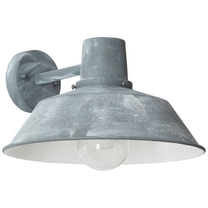 Luminaire extérieur gris rustique, Yuna, IP44