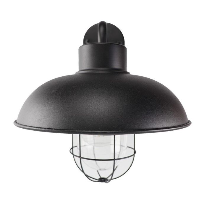 Luminaire extérieur noir industriel, Jaymiley, IP44