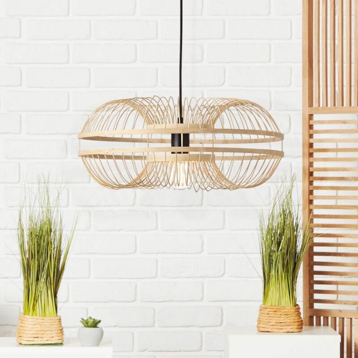 Suspension en bois noire, Harrie