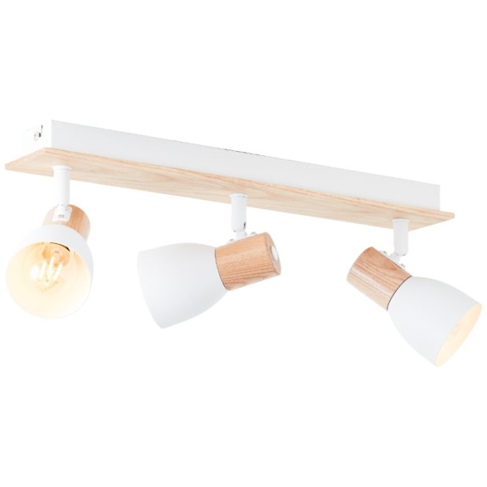 Spot plafond blanc rustique, Tyrone