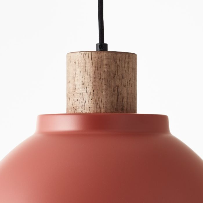 Suspension rouge rustique, Thalina