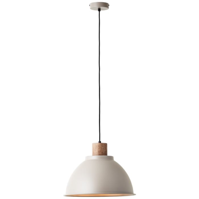 Suspension taupe rustique, Thalina
