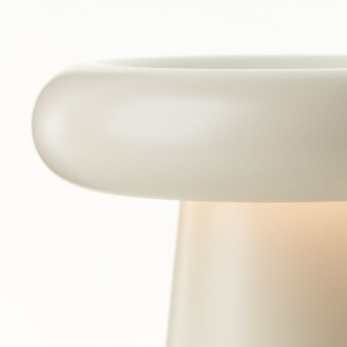 Lampe de table d'extérieur rechargeable beige moderne, Stig, 3W, 3000K LED, IP44, gradable en 3 étapes