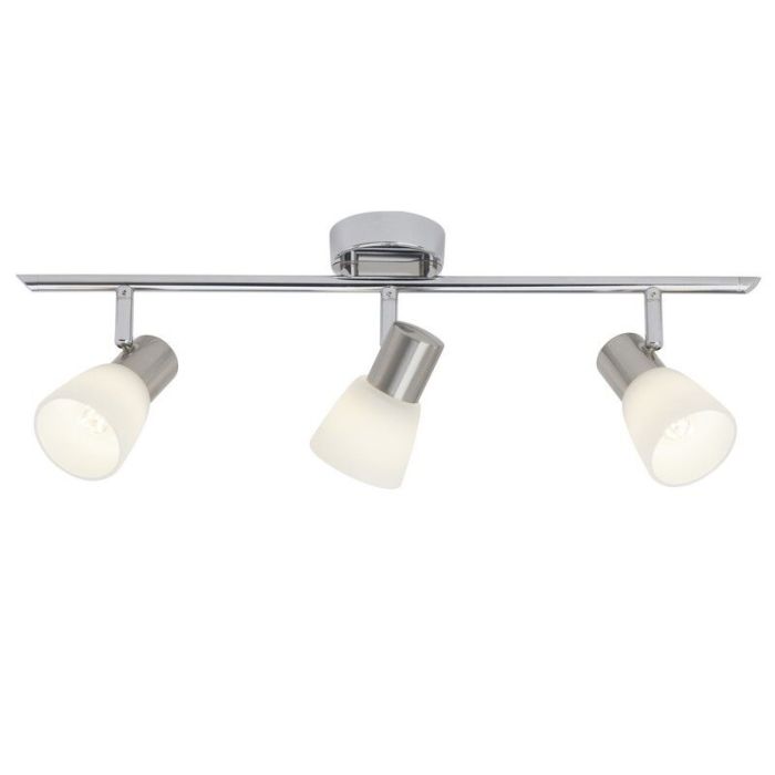 Spot plafond chromé en métal, Ziyana, 4W, 2700K LED