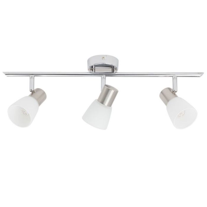 Spot plafond chromé en métal, Ziyana, 4W, 2700K LED