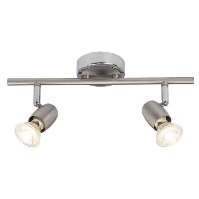 Spot plafond chromé en métal, Wietse, 7W, 3000K LED