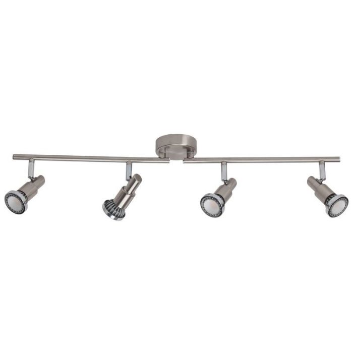 Spot plafond chromé en métal, Robel, 7W, 3000K LED